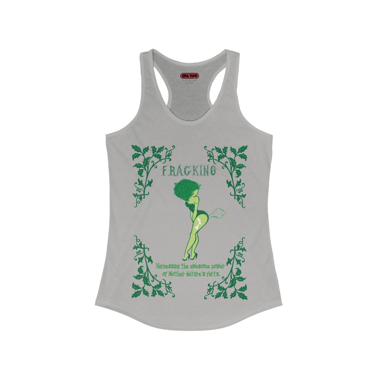 Nature's Gaslighting Women's Ideal Racerback Tank