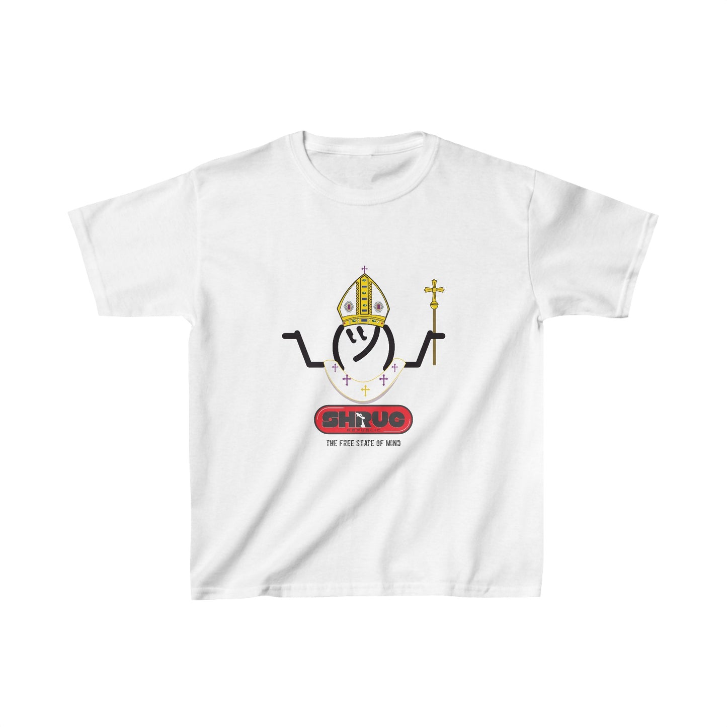 Catholic Shruggie Kids Tee