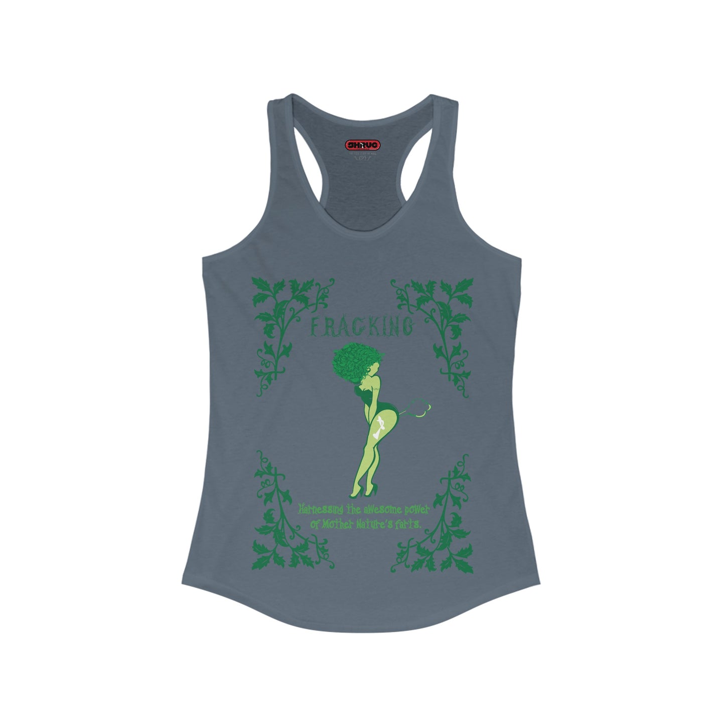 Nature's Gaslighting Women's Ideal Racerback Tank