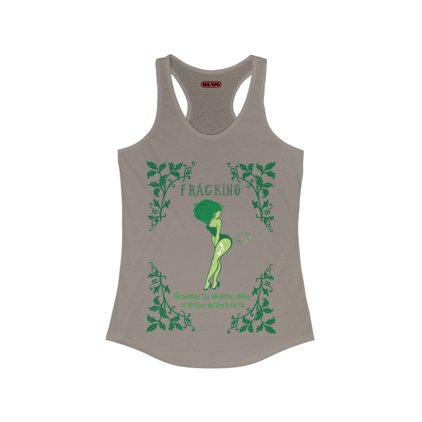 Nature's Gaslighting Women's Ideal Racerback Tank