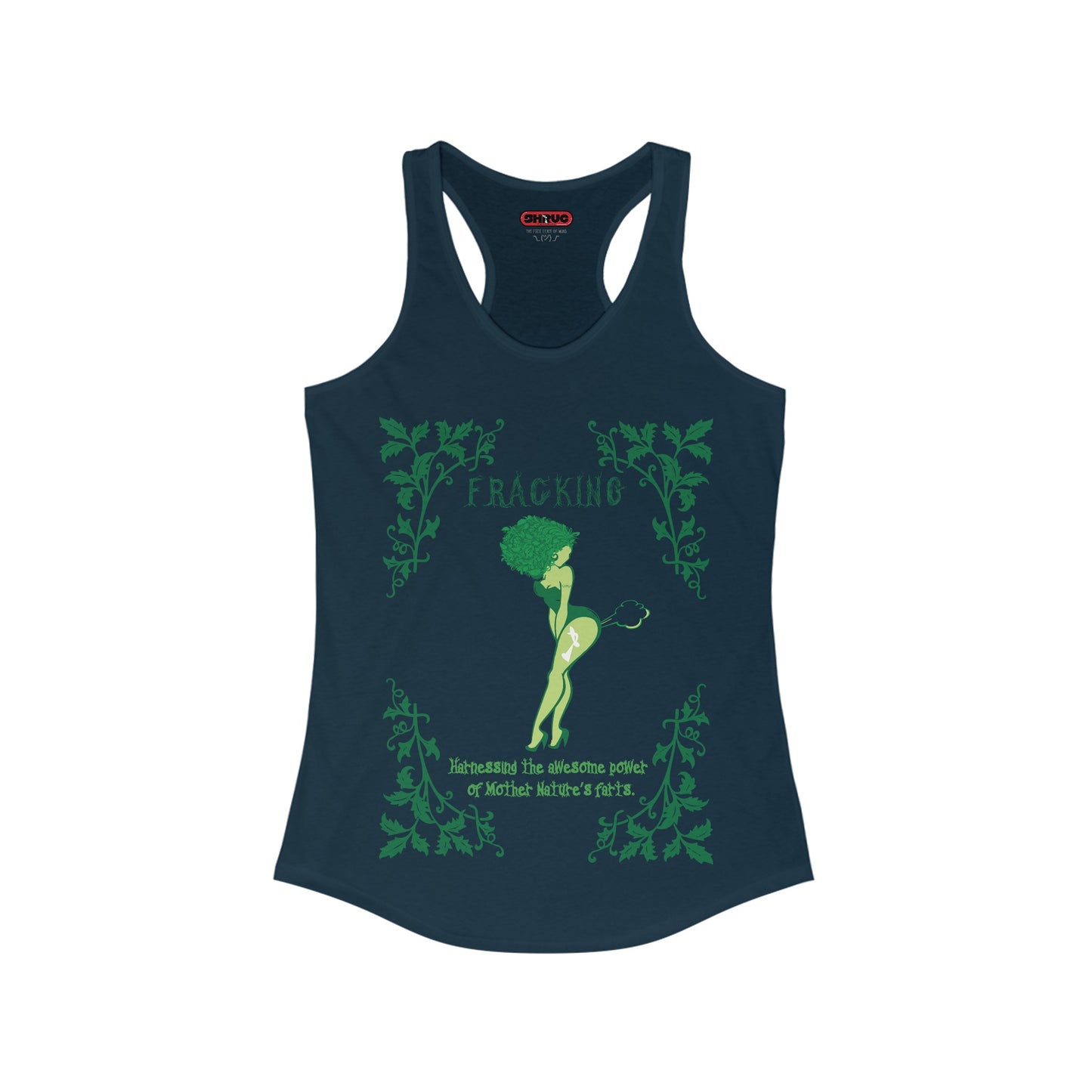 Nature's Gaslighting Women's Ideal Racerback Tank