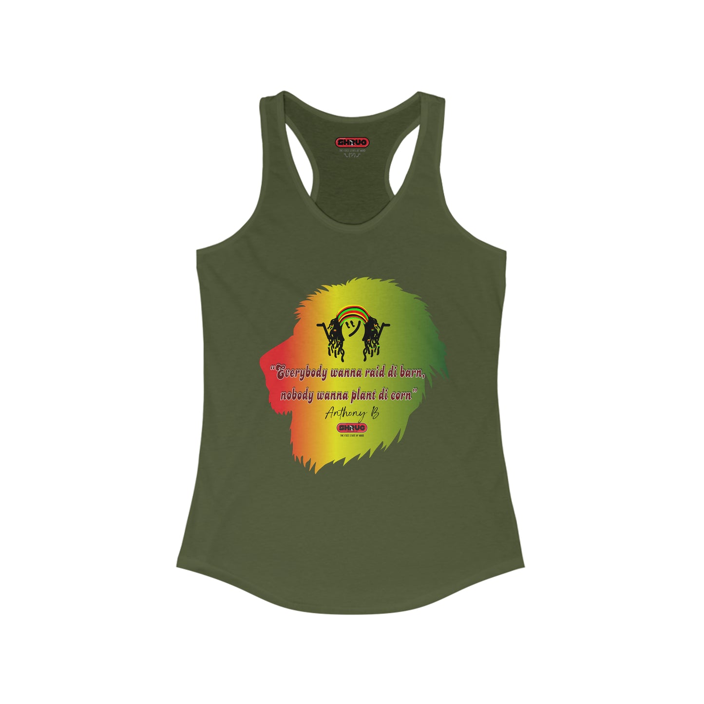 RASTA Women's Racerback Tank