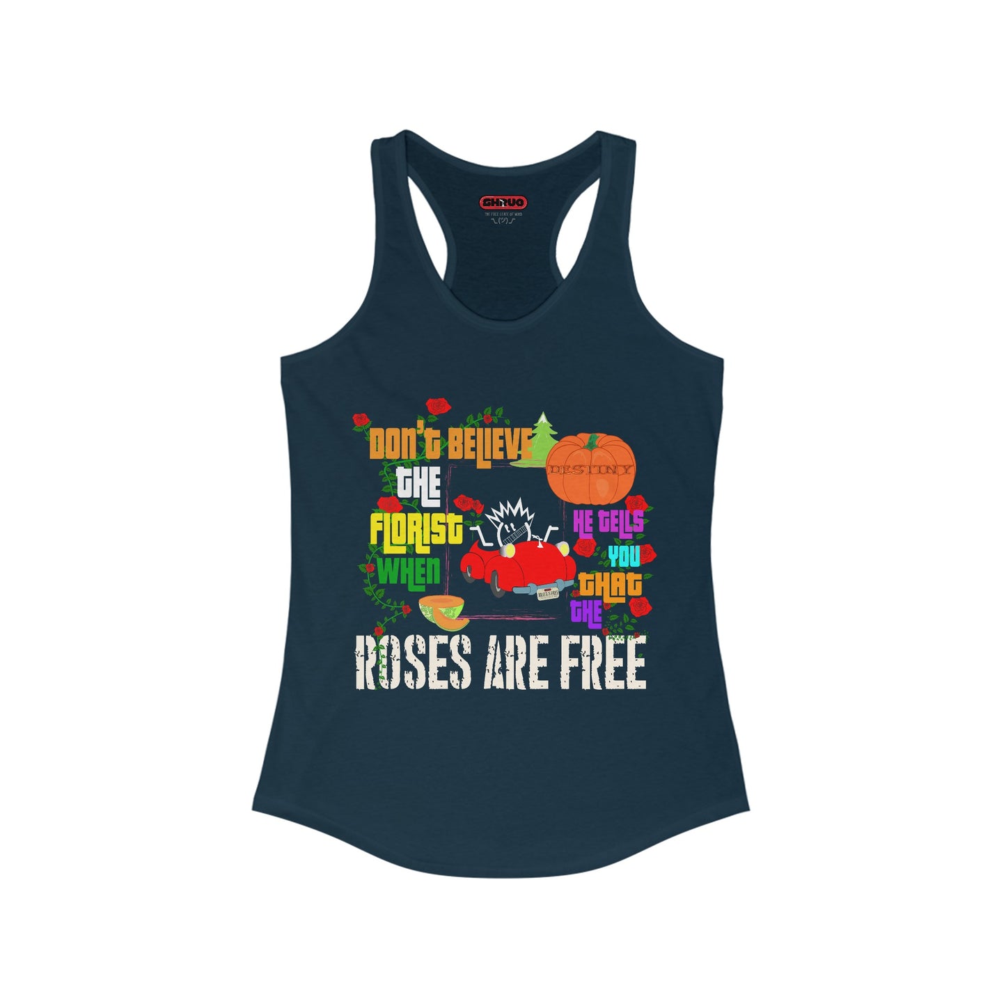 ROSES ARE FREE Women's Ideal Racerback Tank