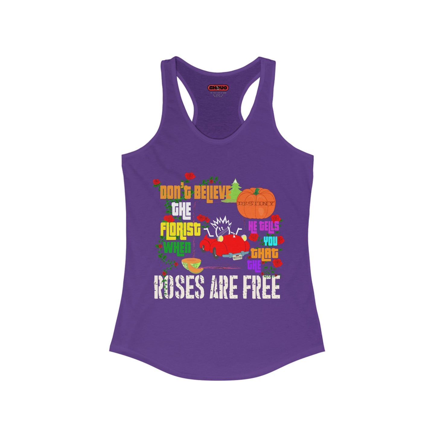 ROSES ARE FREE Women's Ideal Racerback Tank