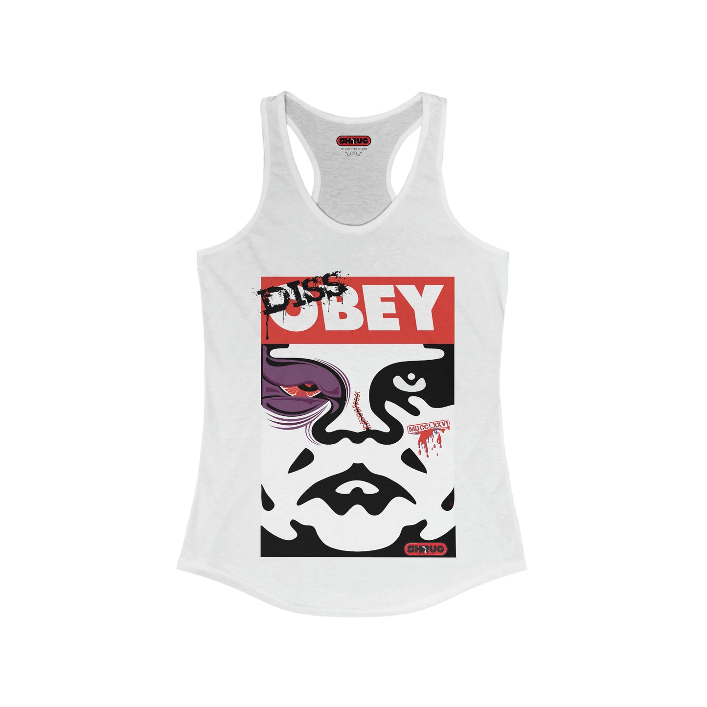 Dis Obey Women's Ideal Racerback Tank