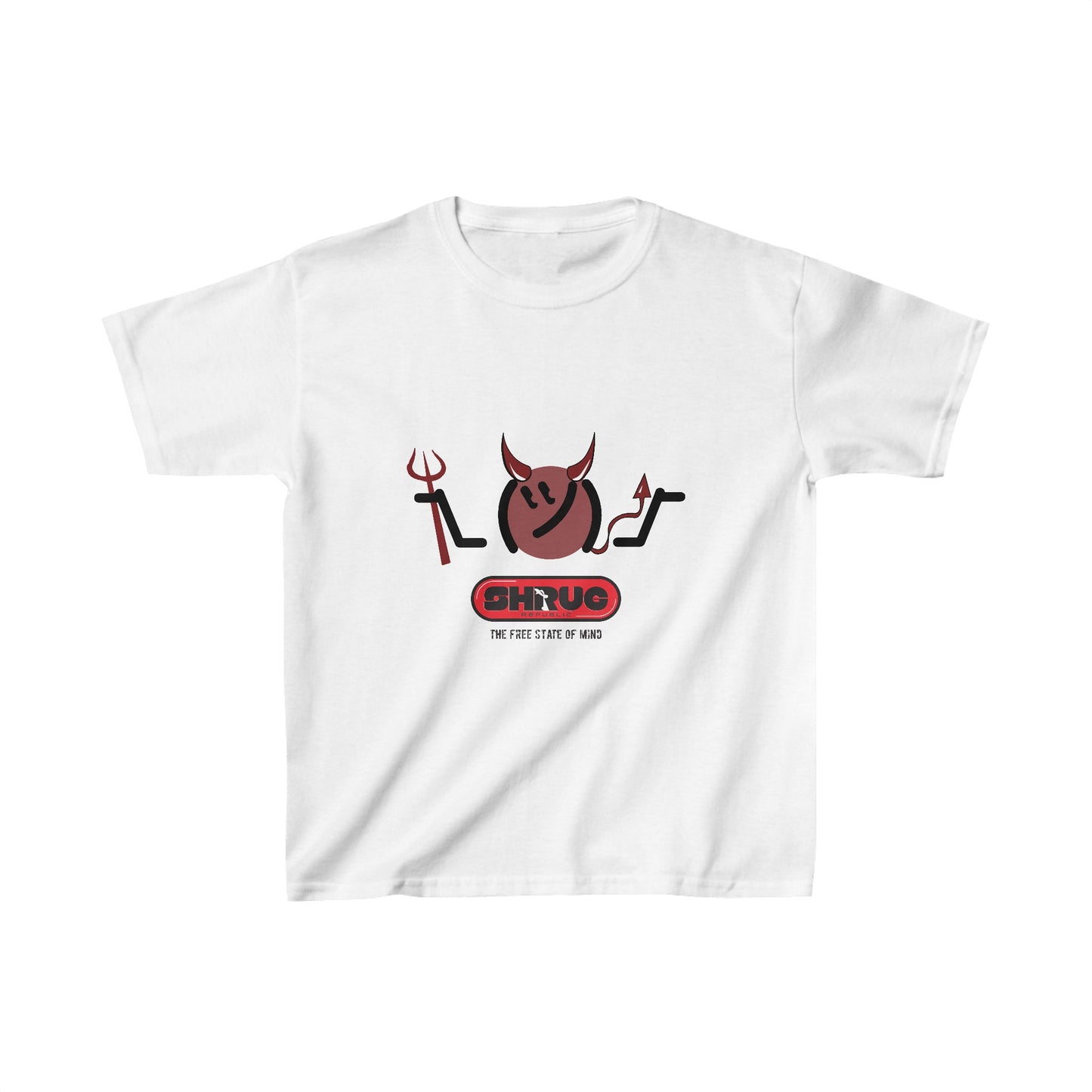 Evil Shruggie Kids  Tee