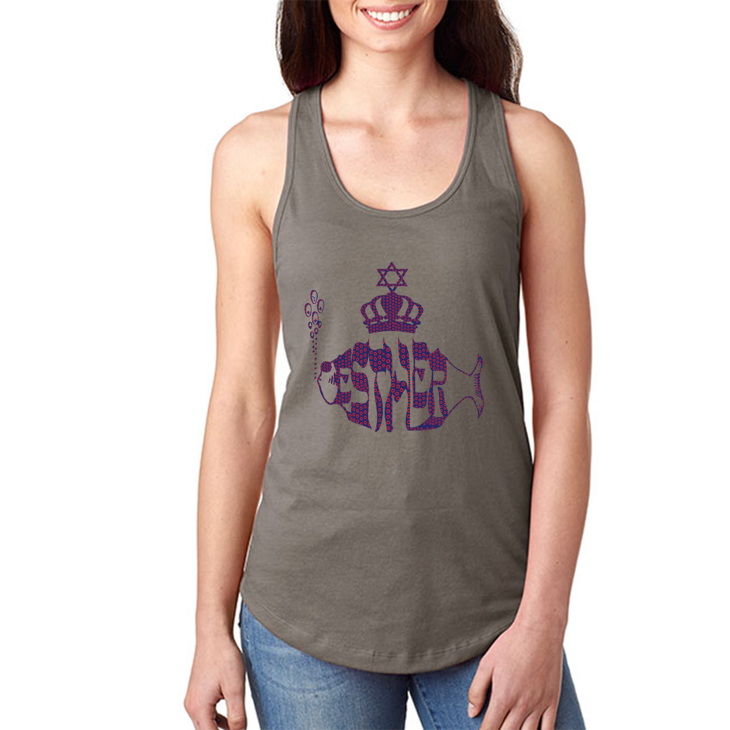 QUEEN ESTHER Women's Ideal Racerback Tank